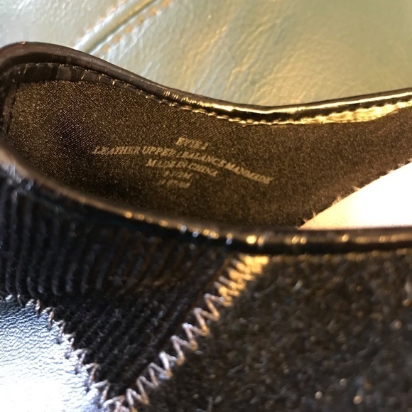 Liz Claiborne Evie 2 Women's Black Patchwork Wedge Mule Shoes-Size 8 1/2 M - Picture 7 of 7